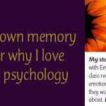 A Walk Down Memory Lane: Or Why I Love Positive Psychology