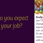 What Do You Expect from Your Job?