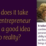 What Does It Take for an Entrepreneur to Turn a Good Idea into Reality (Blog Post)