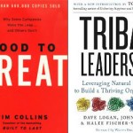 Good to Great and Tribal Leadership Book Covers