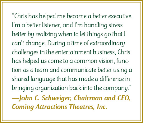 John Schweiger Testimonial for Chris Cook