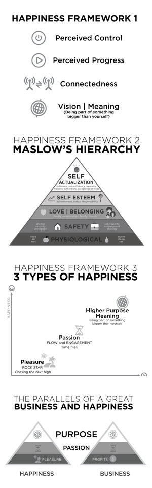 Delivering Happiness Frameworks