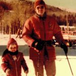 Dad Ski Patroller and Hiram Towle