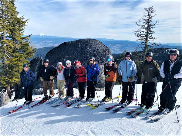 Mt. Ashland Association Board on Mountain