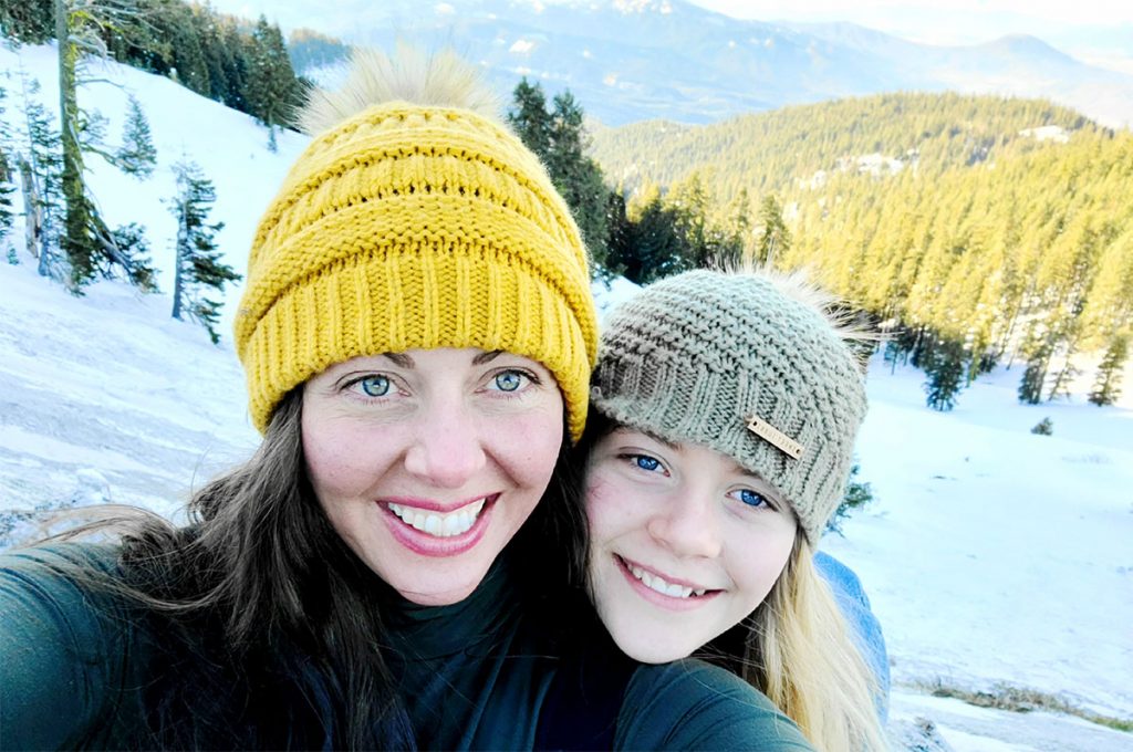 Tracy Kaiser with Daughter