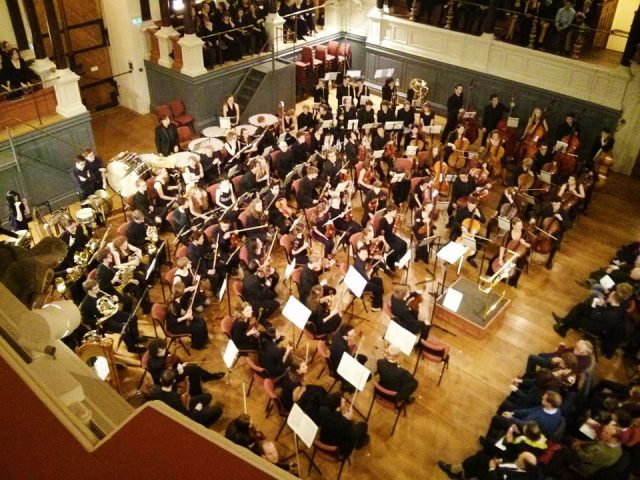 Jonathan Hann Performing in Orchestra