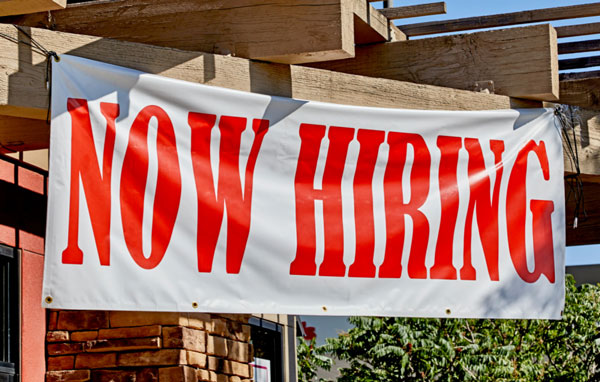 Now Hiring Banner